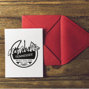 Carte Postale Nashville Tennessee Music City