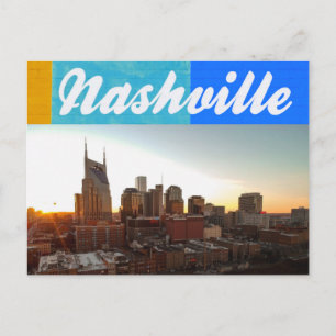 Carte Postale Nashville Tennessee Ville Paysage magnifique