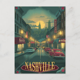 Carte Postale Nashville, Tennessee   VINTAGE