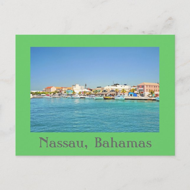 Carte Postale Nassau, Bahamas (Devant)