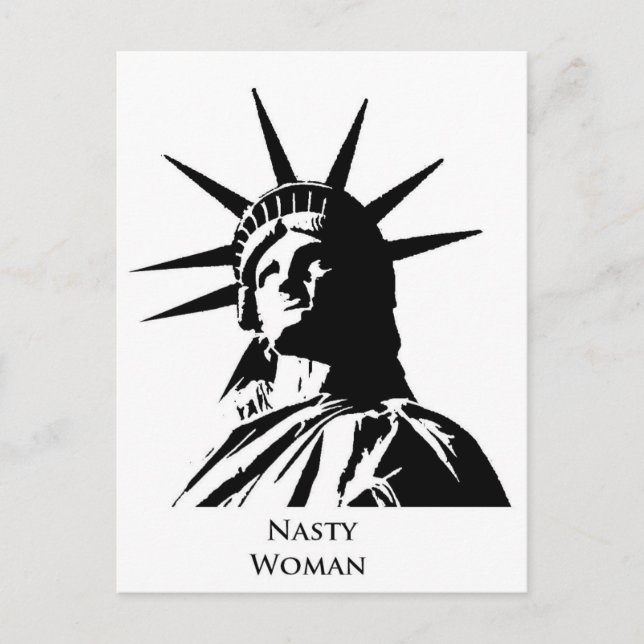 Carte Postale Nasty Woman (Devant)