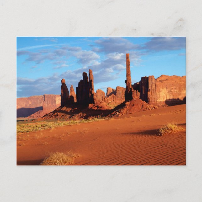 Carte Postale Nation Navajo, Vallée des Monuments, Yei Bi Chei (Devant)