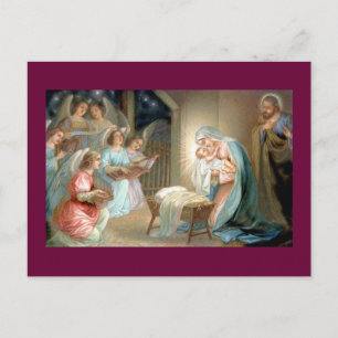 Carte postale Nativité