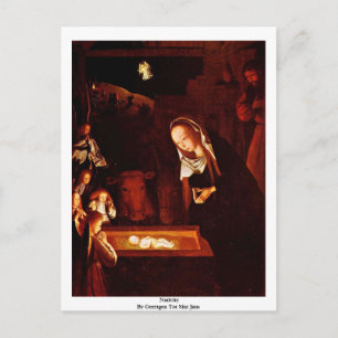 Carte Postale Nativité De Geertgen Tot Sint Jans