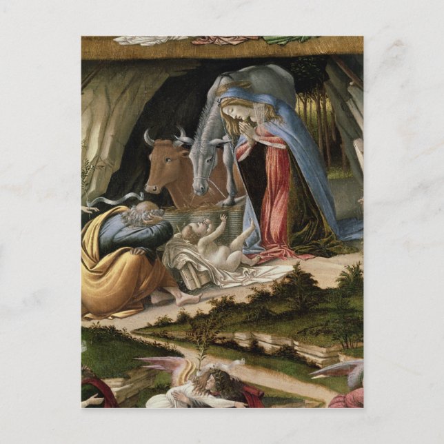 Carte Postale Nativité mystique, 1500 (Devant)