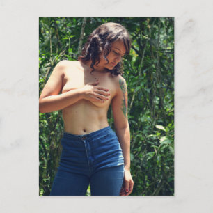 Carte Postale Nature Girl photo extérieure