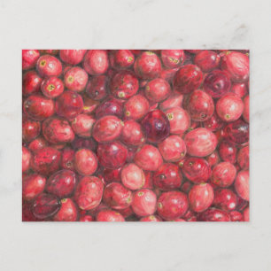 Carte Postale Nature morte aux canneberges