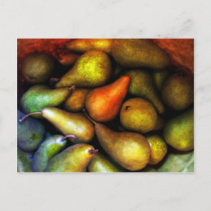 Carte Postale Nature morte avec poires