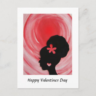 Carte postale naturelle d'amour