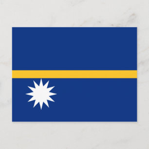 Carte postale Nauru Flag