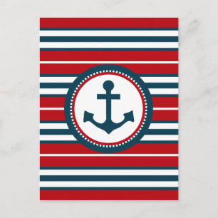 Carte Postale Nautical design