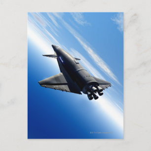 Carte Postale Navette spatiale futuriste