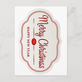 Carte Postale Navidad alegre