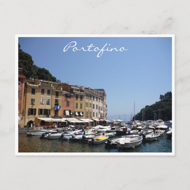 Carte Postale navigation de portofino (Devant)