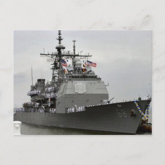 Carte Postale Navire de guerre     IIUS de la Guerre mondiale à 