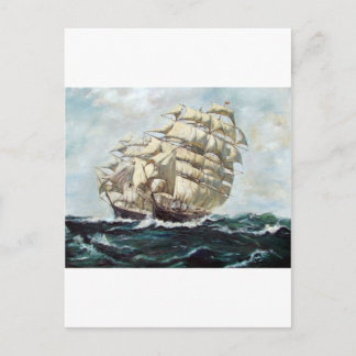 Carte Postale Navires À Voile