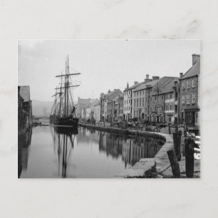 Carte Postale Navires marchands, Newry Irlande, vintage