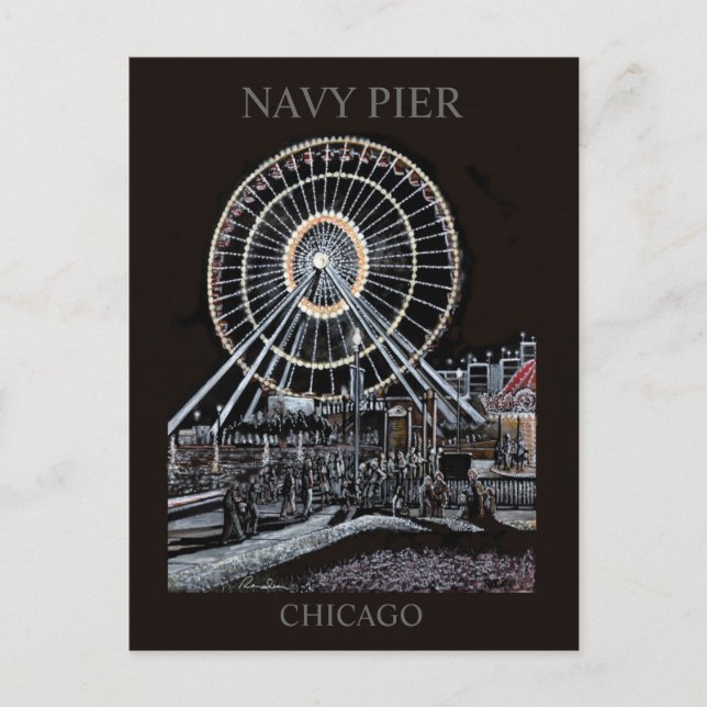 Carte postale Navy Pier Chicago (Devant)
