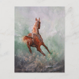 Carte Postale Né à la course du baril