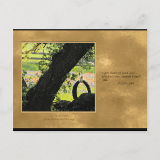 Carte postale Né de Dieu