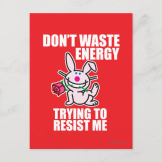 Carte Postale Ne gaspillez pas d'énergie