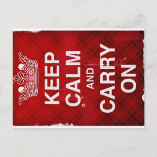 Carte Postale Ne paniquez pas...