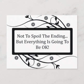 Carte Postale Ne Pas Gâcher La Fin