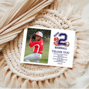Carte Postale Né pour le Baseball   Thème sportif pour les 2 ans
