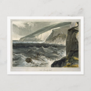 Carte Postale Near Beachy Head, from 'A voyage Around et Great B