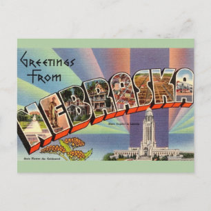 Carte Postale Nebraska