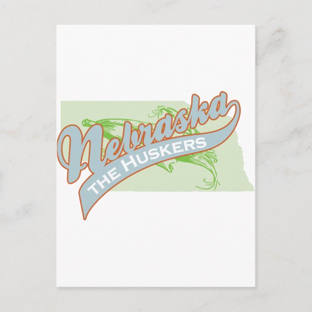 CARTE POSTALE NÉBRASKA HUSKERS (Devant)