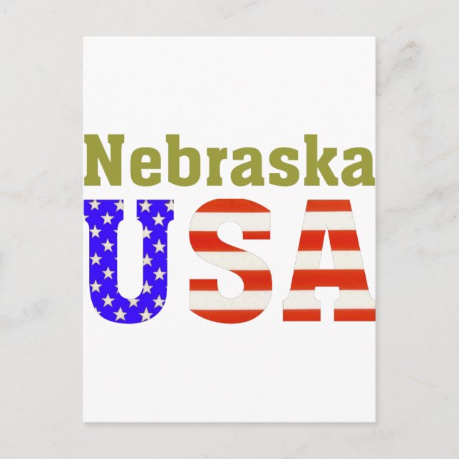 Carte Postale Nebraska USA ! (Devant)