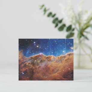 Carte Postale Nebula Carina Bleue/Orange JWST
