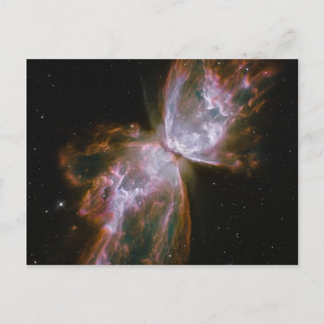 Carte Postale Nébuleuse papillon NGC 6302 (Devant)