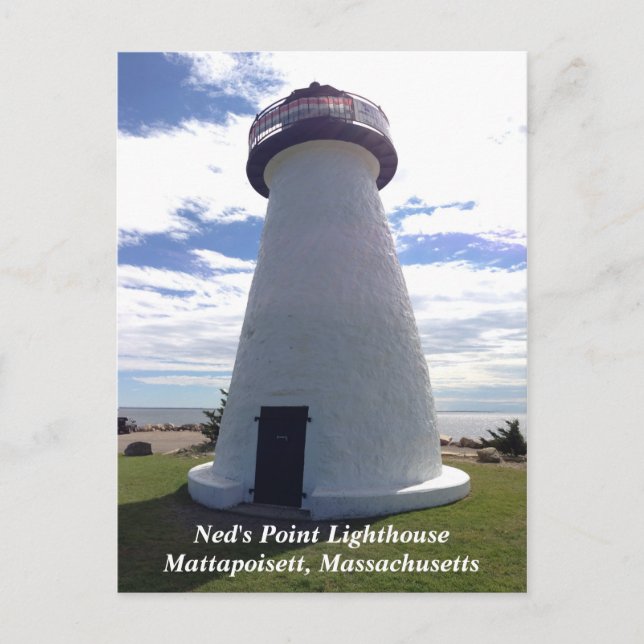 Carte Postale Ned's Point Lighthouse Mattapoisett, Massachusetts (Devant)