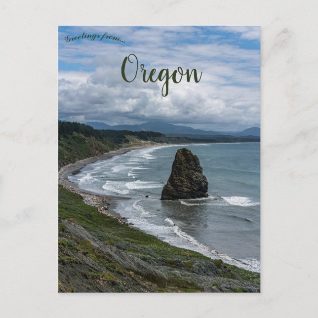 Carte Postale Needle Rock Cape Blanco Oregon (Devant)