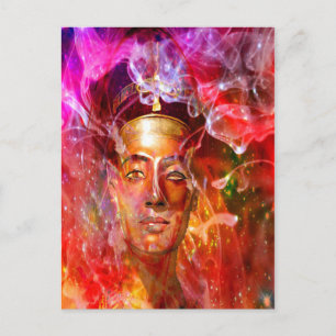 Carte Postale Nefertiti reine égyptienne
