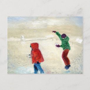 Carte Postale Neige ! 2014