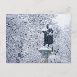 Carte Postale Neige à Cardiff