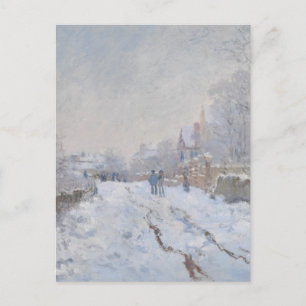 Carte Postale Neige d'hiver à Argeteuil