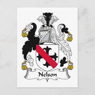 Carte Postale Nelson Family Crest