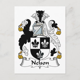 Carte Postale Nelson Family Crest