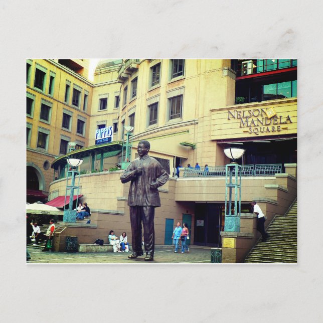 Carte Postale Nelson Mandela Carré, Afrique du Sud (Devant)