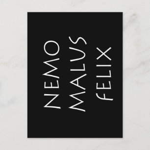 Carte Postale Nemo malus felix