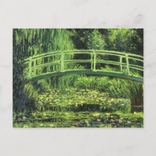 Carte Postale Nénuphars blancs par Claude Monet, Art Vintage