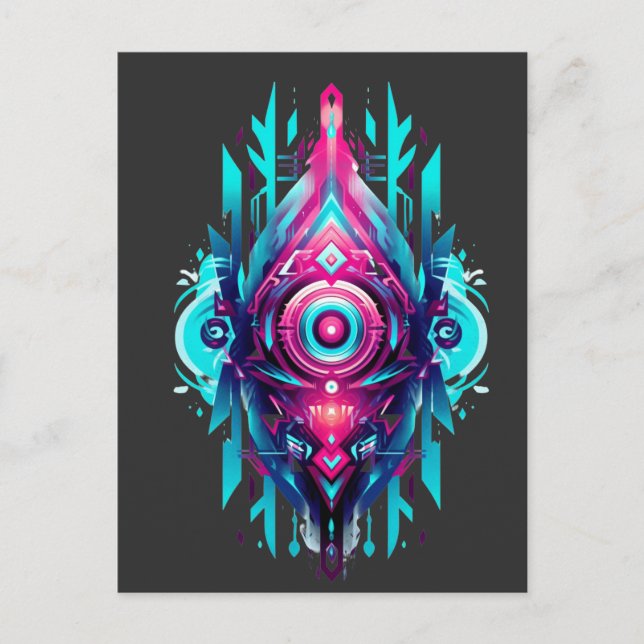 Carte Postale Neo-Tribal Sigil (Devant)