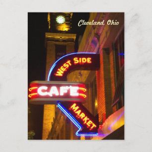 Carte postale Neon Cafe Market (Cleveland)