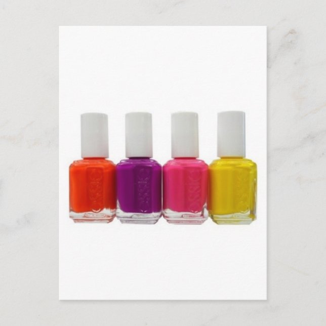Carte Postale Neon Nail Polonais (Devant)