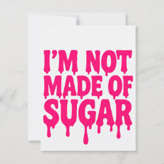 Carte Postale Neon Pink Drip - Personnalisable