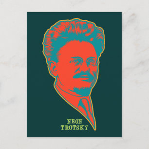 Carte Postale Neon Trotsky